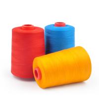 Good Evenness Polyester Core Spun Thread  Multi Colored Threads For Sewing