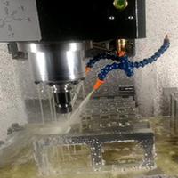 Protótipo rápido do CNC do painel de instrumento, molde plástico do protótipo de 5 linhas centrais