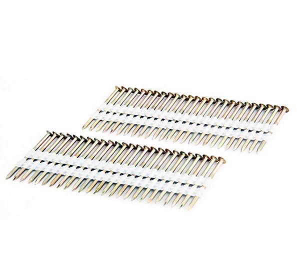 Ring Shank Galvanized Plastic Strip Nails For Building Cinstruction 2-Inch by .113-Inch