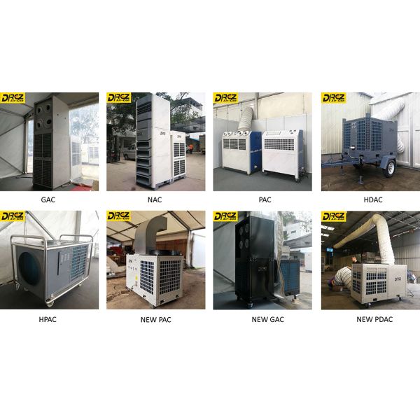 Temporary Large Wedding Tent Air Conditioner 36HP R417a Refrigerant