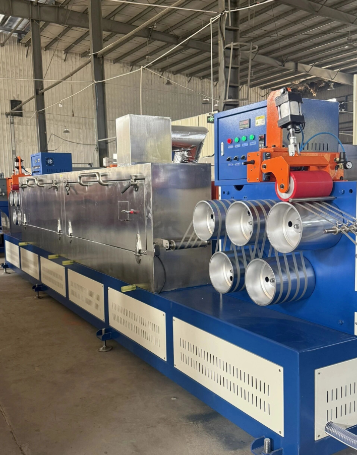 High Speed Extrusion PET Strap Production Line with 500kg/h Output and Precision Thickness Control
