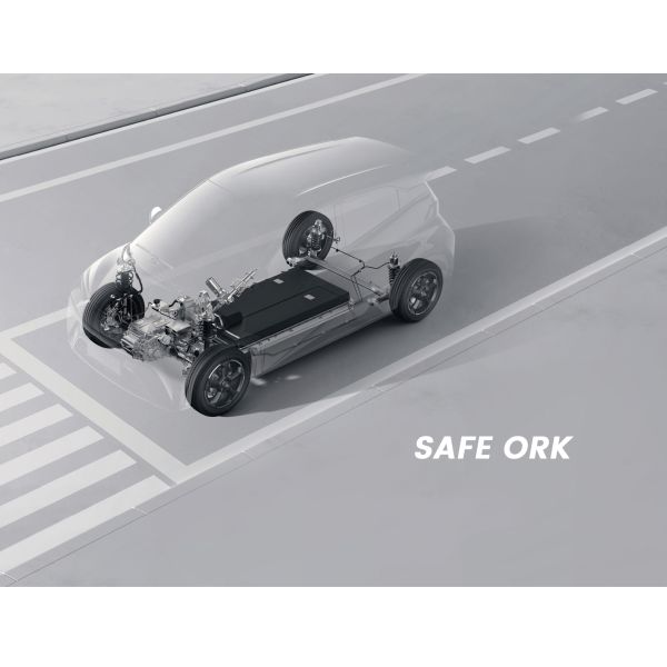 Горячая флуоресцентная зеленая BYD Seagull 405 км новая энергия мобильность автомобиль электрический завод настройки