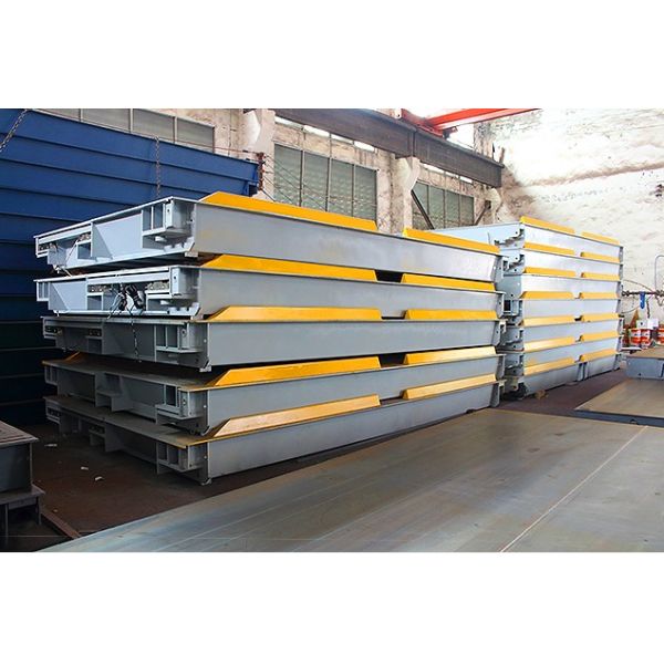 100 Ton Electronic Digital Weighing Scale , Steel Truck Weigh Scale