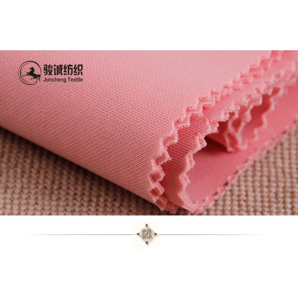 Polyester wholesale woven fabric air layer fabric for clothes,apparel underwear fabric