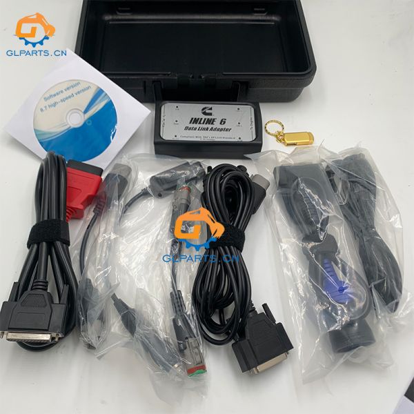 New Inline6 Data Link Adapter Inline 6 For Cummins Engine J1939 J1708 Diagnostic Tool