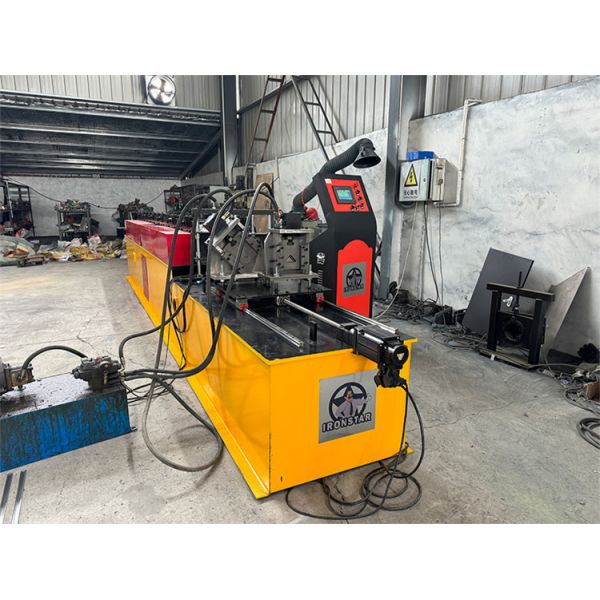 “Saudi Arabi 2 In 1 Angle C Channel Combined Roll Forming Machine Automatic C Purlin Angle Iron Profile Cold Roll Forming Machine For Construction Steel Frame”