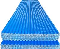 Color Stable Light Weight Plastic Roof Tiles 1.3mm Long Lifespan For Station Parking Cover