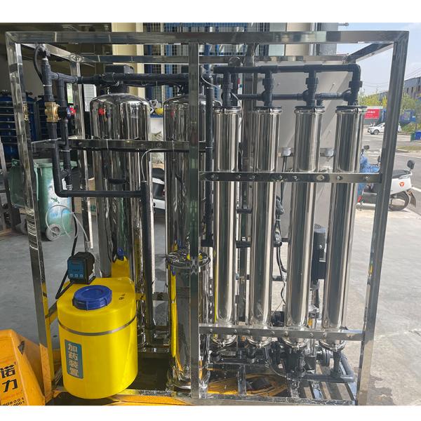 1.5Kw 380V Two Stage Industrial RO Water Filtration Equipment for Water Purification