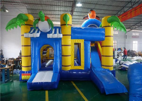OEM High Safety Obstacle Course Bounce House 30 Minutes Set Up Time 6x5x3.5m
