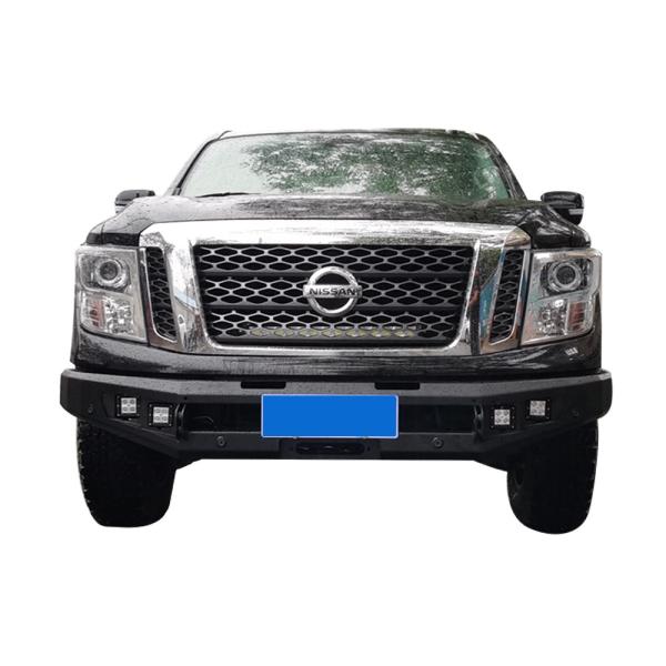 4X4 Accessories Bumper Plates Winch Bull Bar Front Car Bumper Plate for Nissan Titan