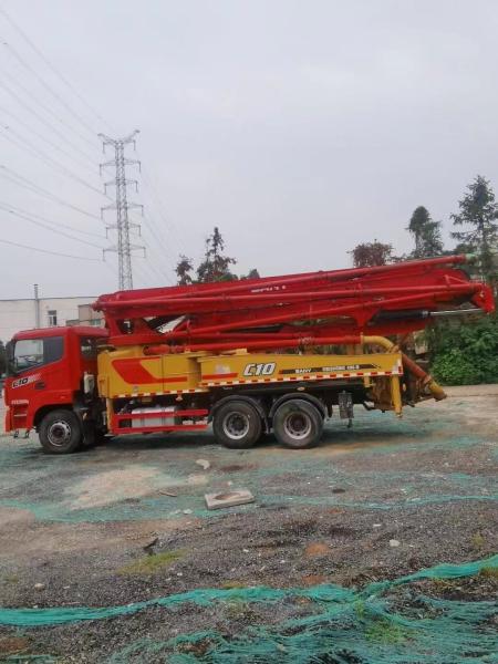 29000kgs Pompes à béton usagées Camions machines équipements Camions montés Pompes 2021 Sy 43m