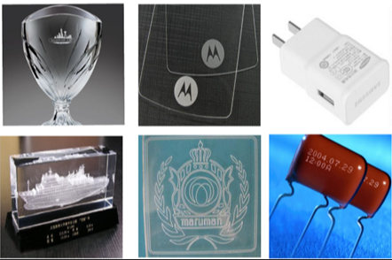 10W UV Laser Marking Machine For Glass Plastic Ceramic High Precision Engraving