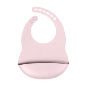Newborn Feeding Silicone Catch Bib With Pocket Custom With Size Is 3.5*30.6*20.8