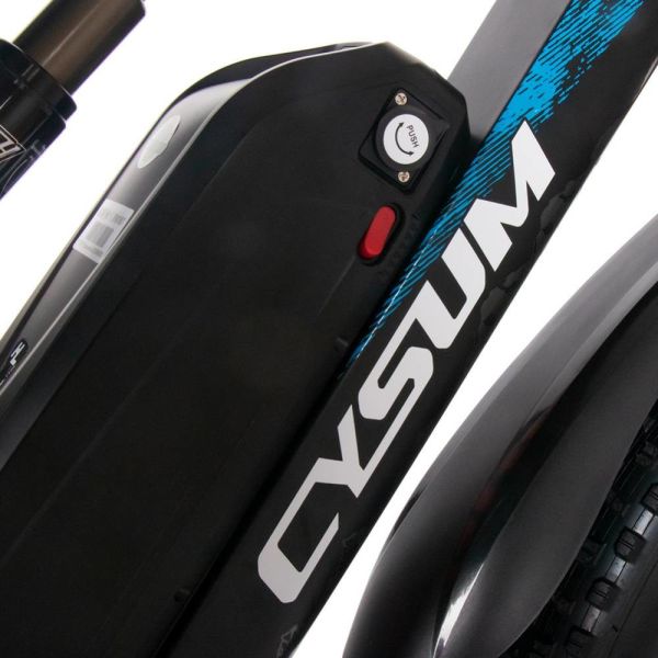 US EU STOCK Cysum M900 Pro Fat Tire E Mountain Bike 1000w 48V 17AH Lithium Battery