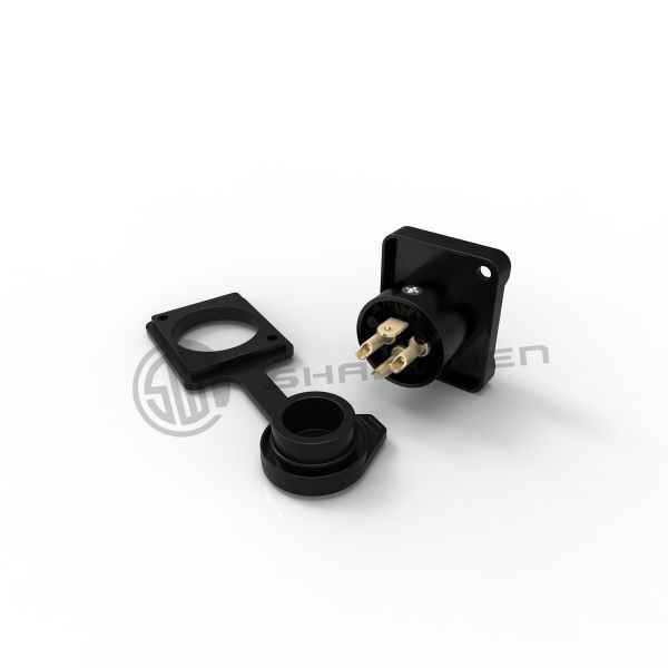 XLR Audio Power водонепроницаемый разъемный разъем 3 пин микрофон IP65