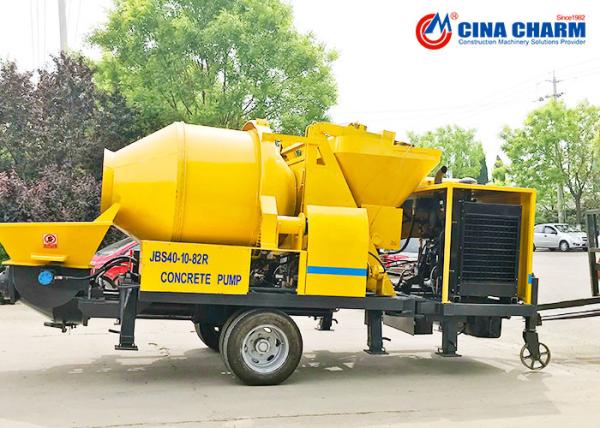 40m3/h Diesel Concrete Mixer Pump