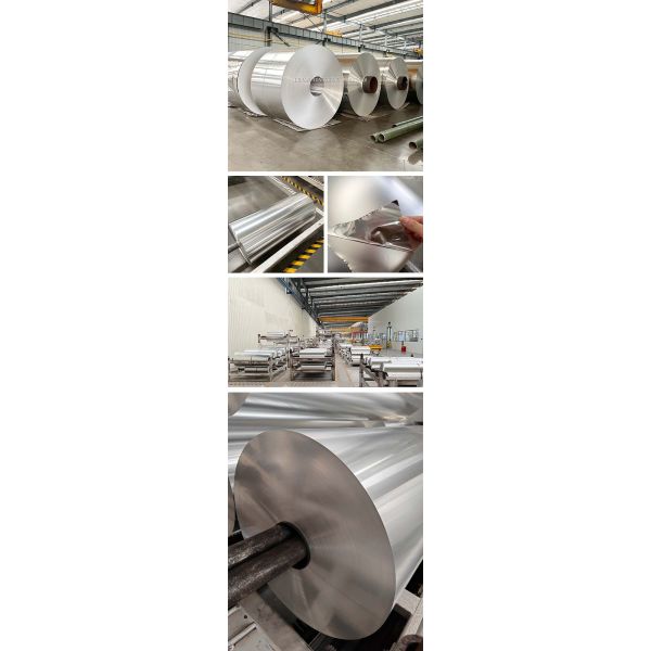 12 Mic 8011 Jumbo Roll Aluminum Foil Food Grade Kitchen Foil Paper