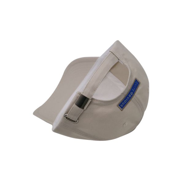 6 отверстий вышили шляпам спорт Twill 100% хлопок бейсбольных кепок белым