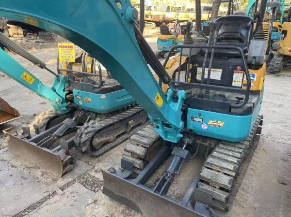 Original Color Used Kobelco Excavator U17 High Efficiency For Working Indoors