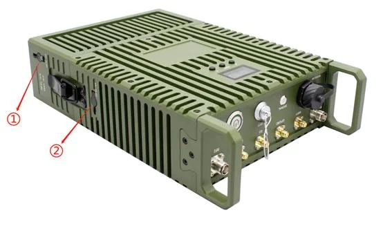 40dBm 2T2R Manpack MESH Радио для чрезвычайных ситуаций Личное коммуникационное оборудование