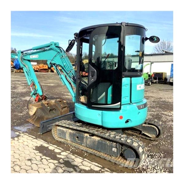 Second Hand SK50 Kobelco Excavator Track Roller with Original Hydraulic Cylinder