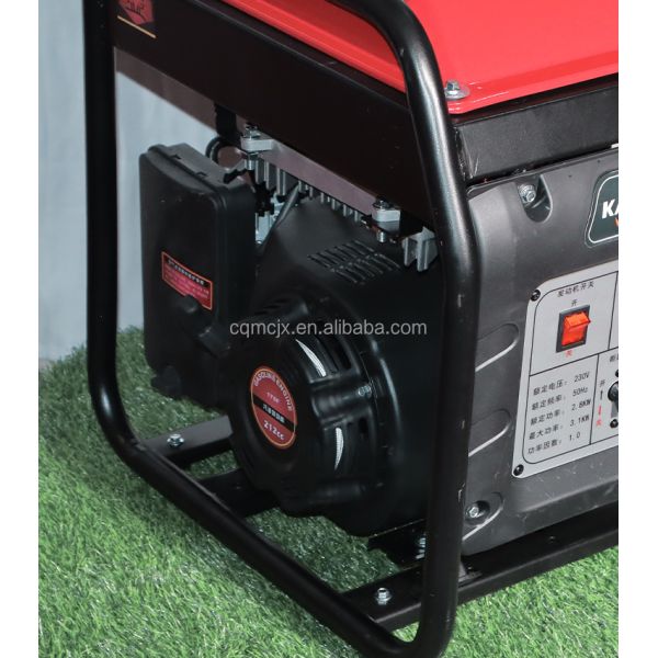 Convenient Recoil Start 3kva Gasoline Generator for Home Backup Power Solutions