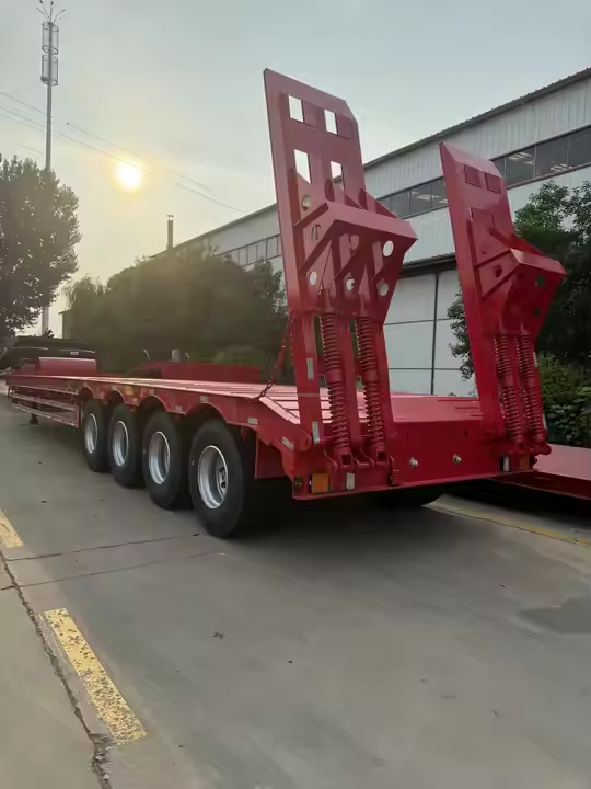 CIMC Axe en acier robuste 3/4/5/6 pour le transport de véhicules lourds