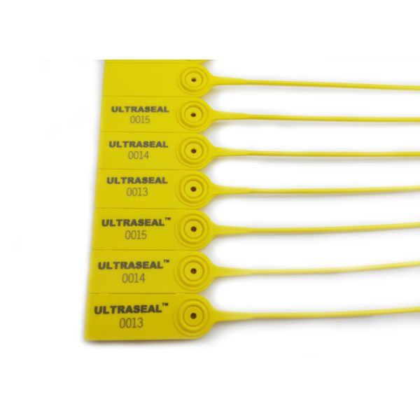 450mm Length Plastic Security Seal with Laser Print and > 150N Tensile Strength for Secure Disposable Locking