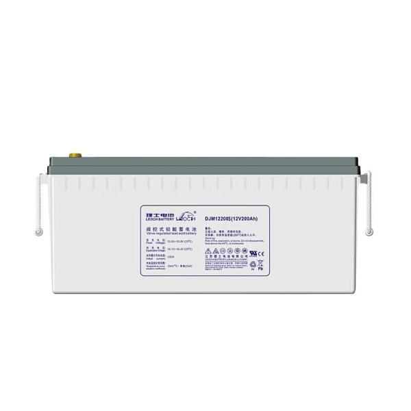 12V200Ah Leoch Battery DJM12200S for Solar Energy Storage Power System and UPS Power