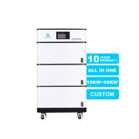 Accueil Batterie au lithium LifePO4 Stockage d'énergie empilable 51.2V 100Ah 200Ah