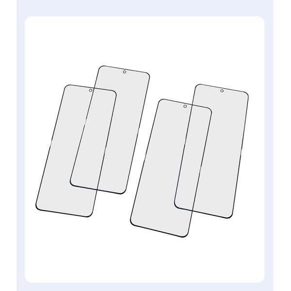 L'écran LCD de verre avant mobile Samsung Iphone Oca