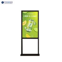 Display digital de 49 polegadas em piso interno Totem tipo H