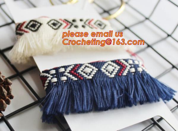 Polyester Yarn Tassel Fringe Trim for Curtain/Pillow Trimming of Home Textile