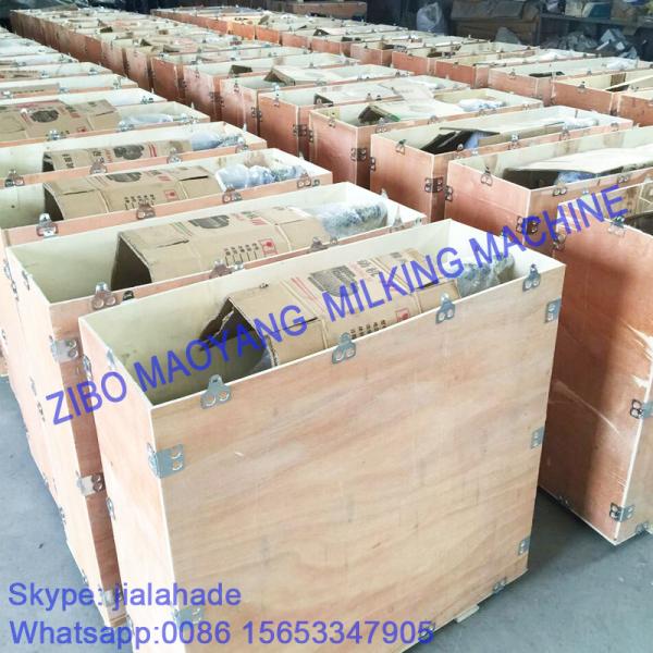 For Pasture,Piston Typed Double Buckets Mobile Milking Machine,small portable milking machine for baby cow