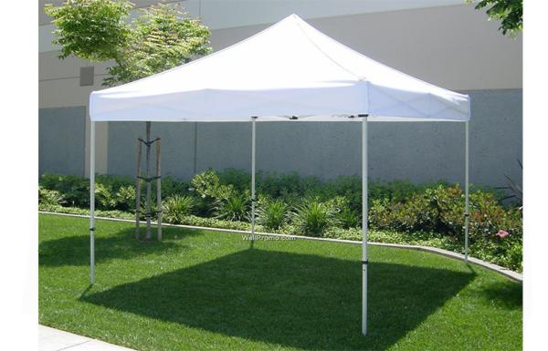 Blue / Red White Pop Up Tentt Waterproof For Business Advertising , 10 X 10 Ft