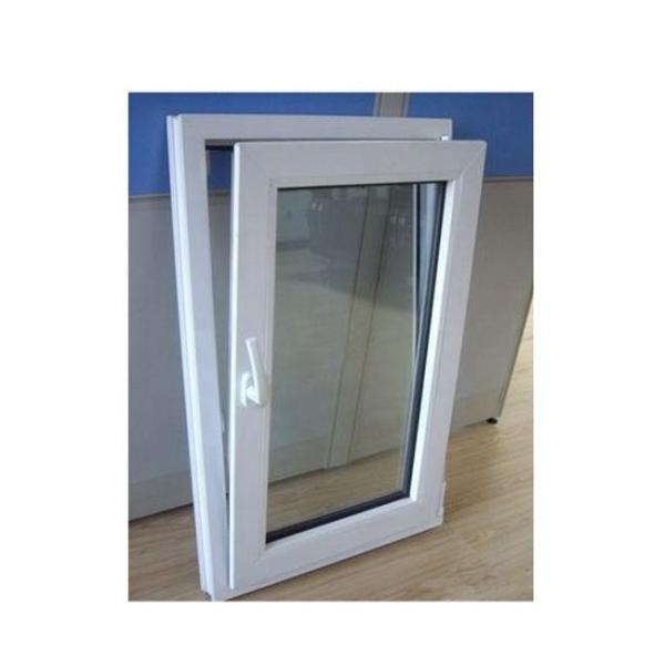 パーソナライズされたUPVC 傾斜とターン 窓 商用および住宅用 双窓