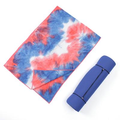 de 180x61cm da aptidão ioga absorvente Mat Towel de Microfiber de toalha dos esportes do deslizamento não