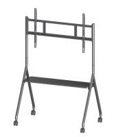Gráfico móvil para IFPD Stand móvil adecuado para el tamaño 55/ 65/ 75/ 86 Smart TV Stand móvil
