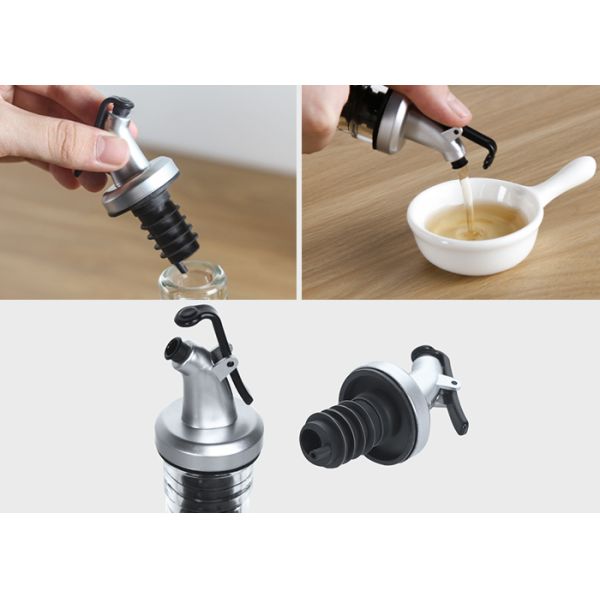 Бутылка оливкового масла соуса уксуса пустая, квадратная бутылка оливкового масла с распределителем масла