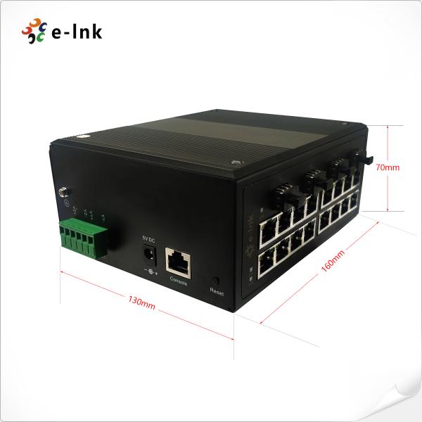 Commutateur industriel géré à 16 ports Gigabit 4xSFP 1000M