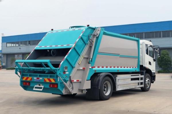 Pure Electric Sanitation Cleaning Truck Compression Garbage Truck Waste Management