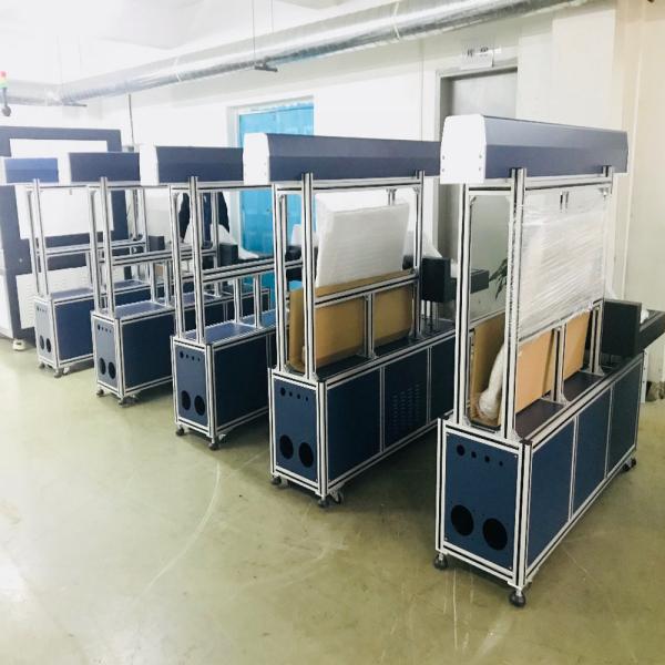 N-400 400*400mm CO2 glass tube laser marking engraving machine