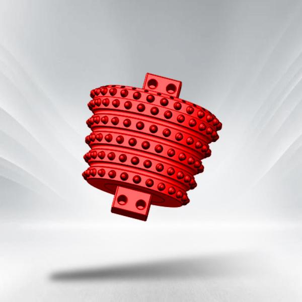 Carbide Conical Button Raise Boring Cutters For Rock 3-15 RPM