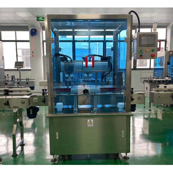 Машина 3000bph-6000bph Capper бутылки машины линейного опарника METICA покрывая автоматическая
