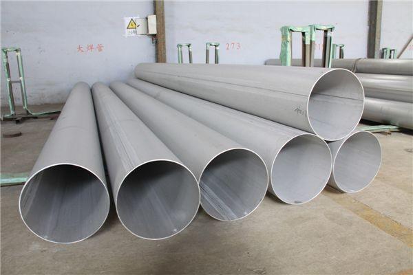 A358 Grade 316L 304L Stainless Steel Welded Pipe With Pickling Surface