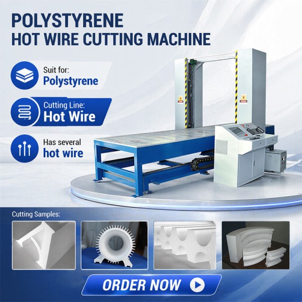 Good Price D&T Hot Wire CNC Foam Cutter Cnc EPS Foam Polystyrene Contour Cutter