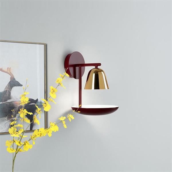 Modern Led Red Wall Lights Home Bedroom Bedside Lightolight LED Wall Sconce(WH-OR-221)