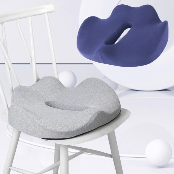 Memory Foam Filling Coccyx Seat Cushion for Improved Blood Circulation and Comfort