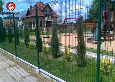 Home Outdoor Decorative 3D Curved Welded Wire Mesh Garden Fence For Fence Panel