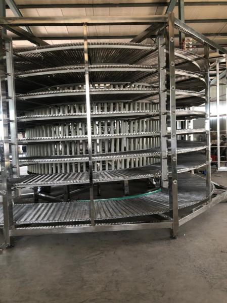                 Bread Spiral Cooling Screw Conveyor Sale             